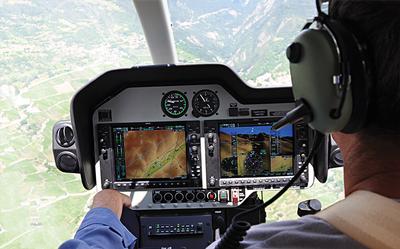 Bell 407GXP Cockpit (Bell photo)