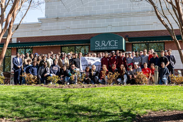 DBVF 2026 featuring competitors, judges and sponsors at SURVICE Engineering in Belcamp, Maryland. DBVF 2026 Group Photo