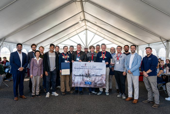 UA VTOL takes second place. UA VTOL takes second place.