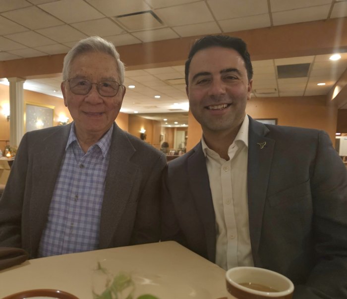 Dinner with Dr. Jing Yen Angelo Collins, VFS Executive Director